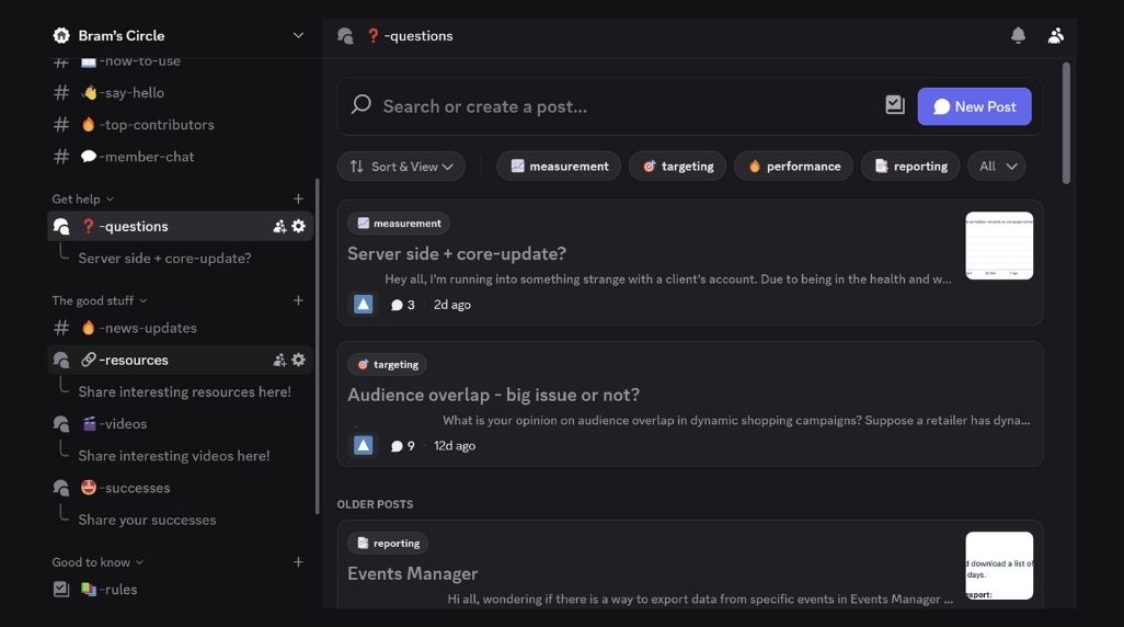 Community Screenshot